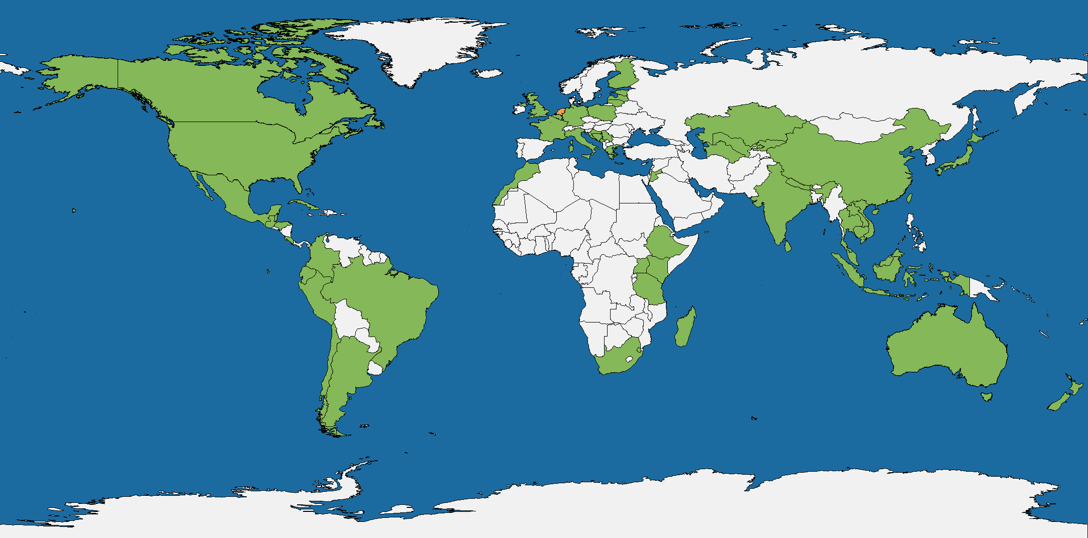 Visited Countries